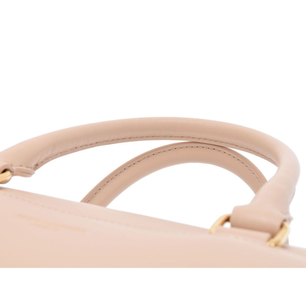 Saint Laurent Duffle Leather Beige Tan Handbag Strap - Picture 4 of 11